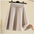 Knitted Umbrella Skirt Skirt High Waist Autumn And Winter Women