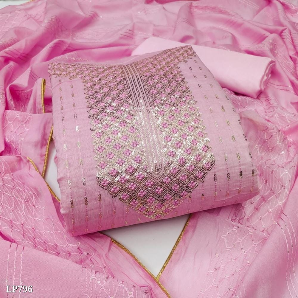 Premium Dress Material - Pure Cotton Fabric for Stylish Outfits
