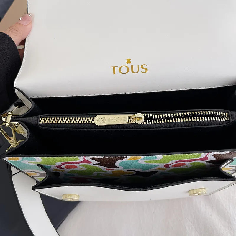 Ladies Small Square Bag Large Capacity Spain er Letters Tous Fashionable Handbags