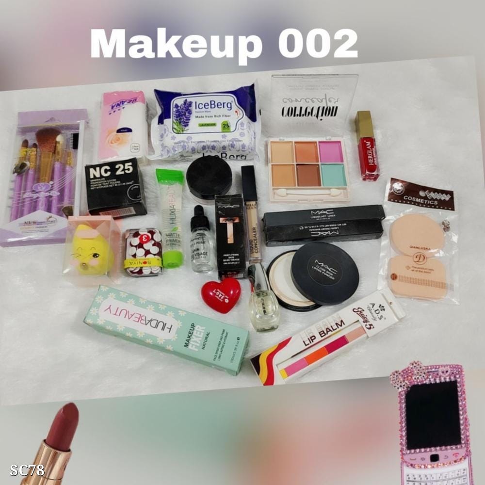 Cosmetic Combo Set | MAC, Huda Beauty, Lip Balm, Makeup Brushes, Concealers & More | Same Day Dispatch