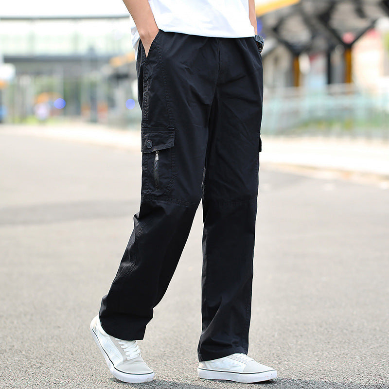 Men's Loose Outdoor Multi Pocket Workwear Pants