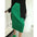 Knitted Skirt Mid-length Straight Package Hip High Waist