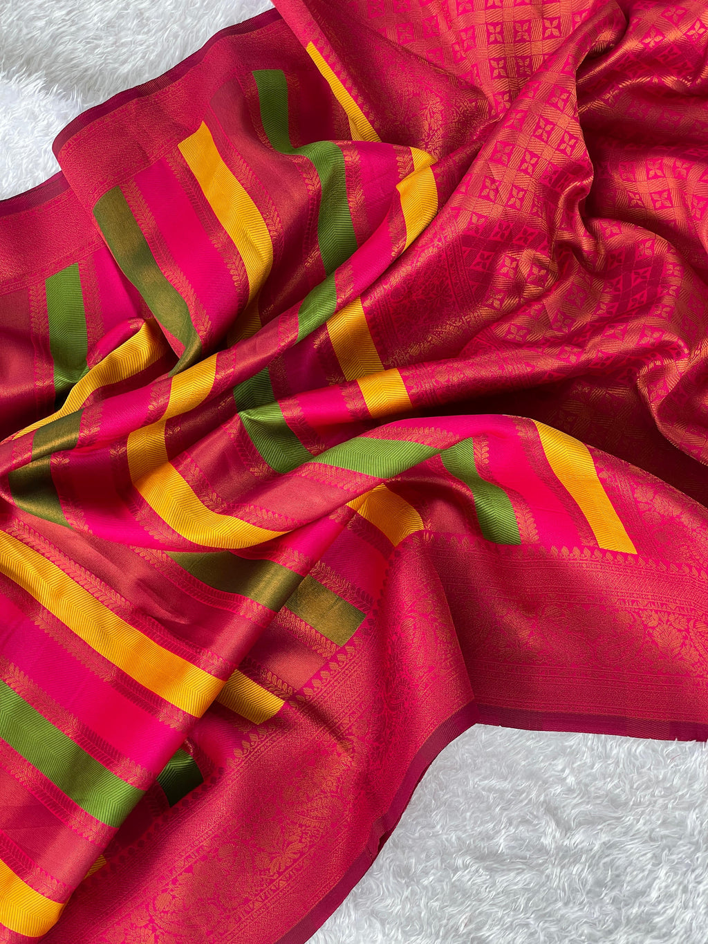 semi Kanjivaram pattu sarees