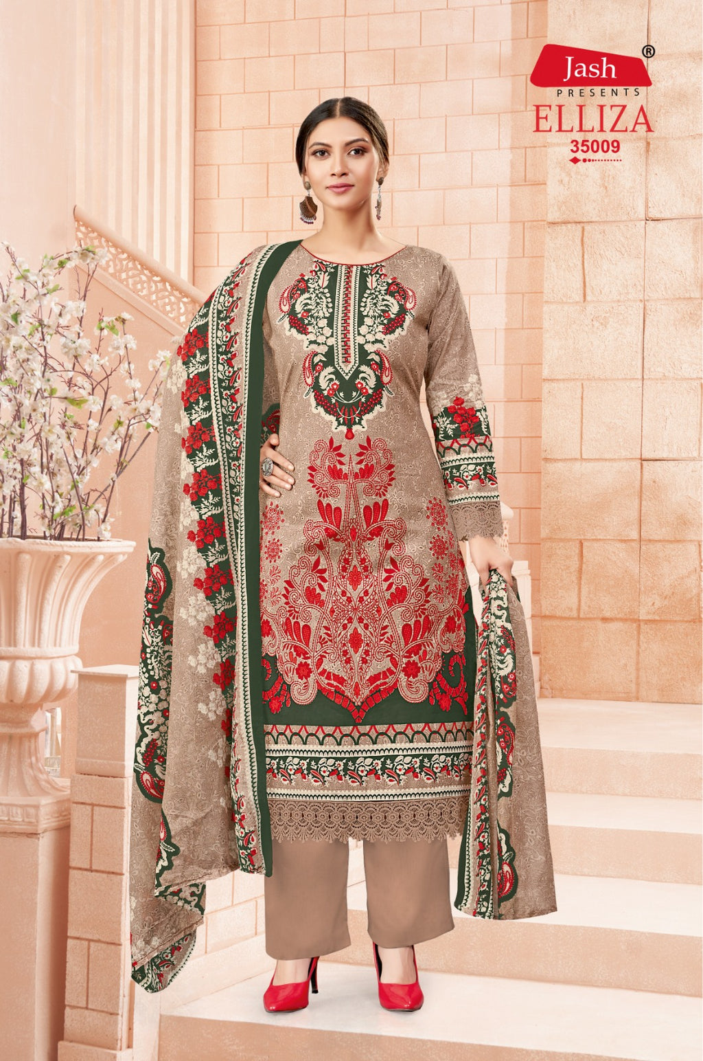 Jash Elliza Vol 35 Cotton Printed Dress Material Collection | Soft & Comfortable 06