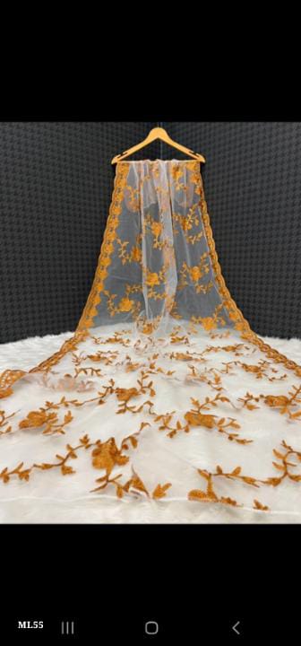 Net Embroidery Dupatta – Elegant & Stylish Women's Dupatta