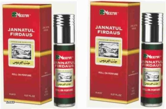 Jannat Ul Firdaus Roll-On Attar by Meena – Long Lasting 6ml Fragrance