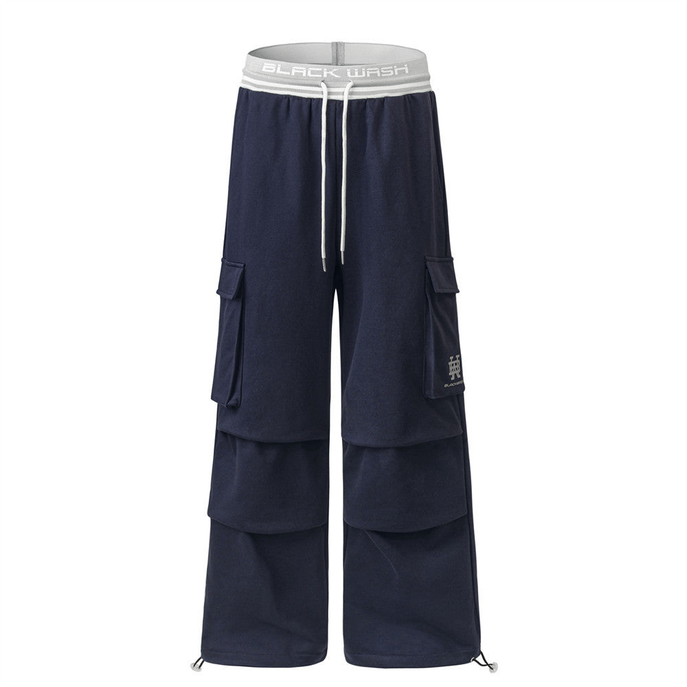 Men's American-style Pleated Casual Sports Pants