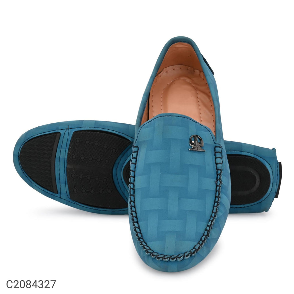 Brawo Blue Casual Loafer Shoes for Men & Boys (Code: C2084324) | Stylish & Comfortable Footwear