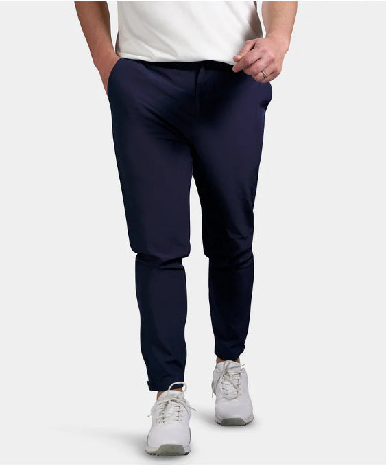 Tight Pocket Zipper Business Casual Daily Slim Fit Narrow Bottom Of A Trouser Leg