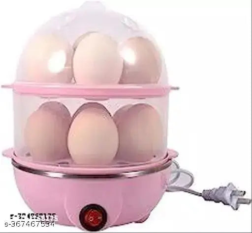 Egg Boiler Cooker &Steamer, Double Layer Egg Boiler Electric Automatic