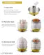 350 Watt Egg Boiler/Cooker for Steaming, Cooking & Boiling, Double Layer Egg Boiler (multicolor, more than 12 Eggs)