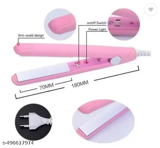 3D Floating Panel Hair Straightener – Compact & Professional Hair Styling Tool