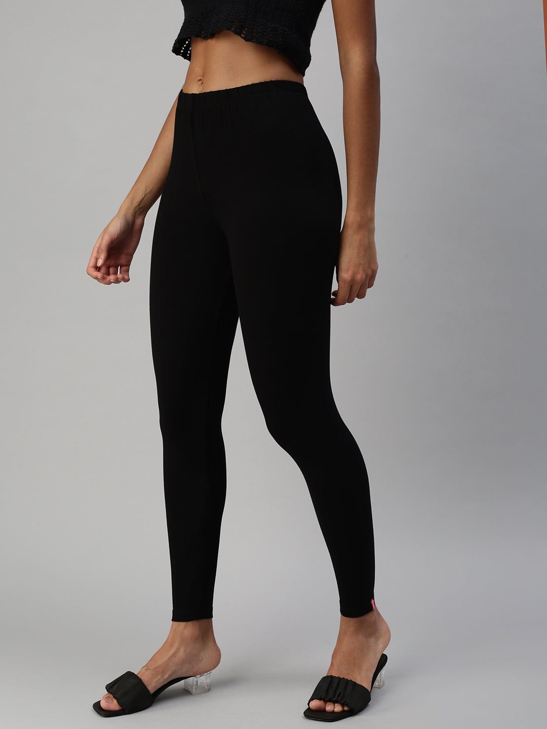 Introducing WUGO brand Stylish Ankle Leggings in India - Comfortable and Trendy Wear - swiftshopr.com