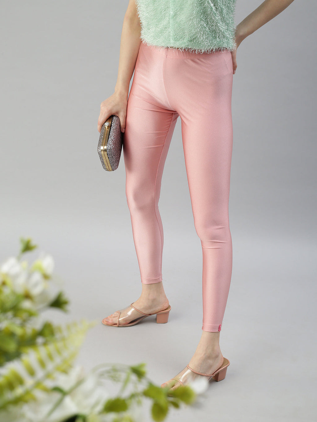 Luxurious Women's Silk Leggings in India - Elegant and Comfortable Wear