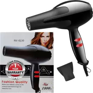 Argussy 1800W Professional Hair Dryer – 2 Speed & Heat Settings, Hot & Cold Air