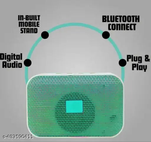 337 Bluetooth Speaker: The Best Mini Bluetooth Speaker for Bass Lovers Call + | Music | Splash Proof |