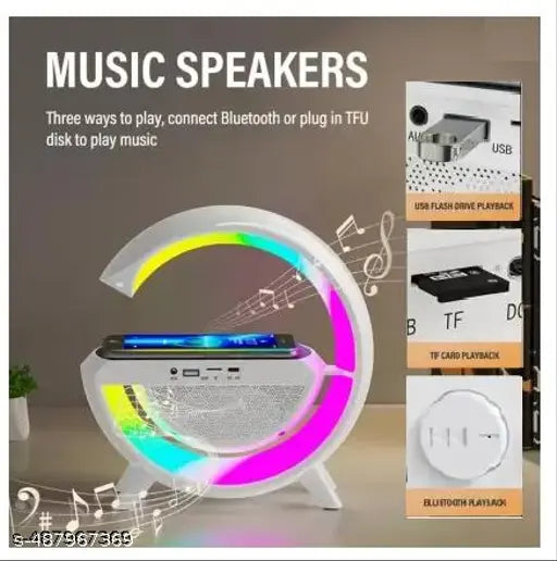 Bluetooth speaker with wireless charger