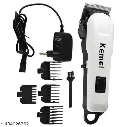KEMEI Electric Hair Clippers for Men, Cordless Professional Rechargeable Barber Clipper, Zero Gapped Hair Trimmer with LED Display, Barber Trimmer Hair Cutting Kit for Family